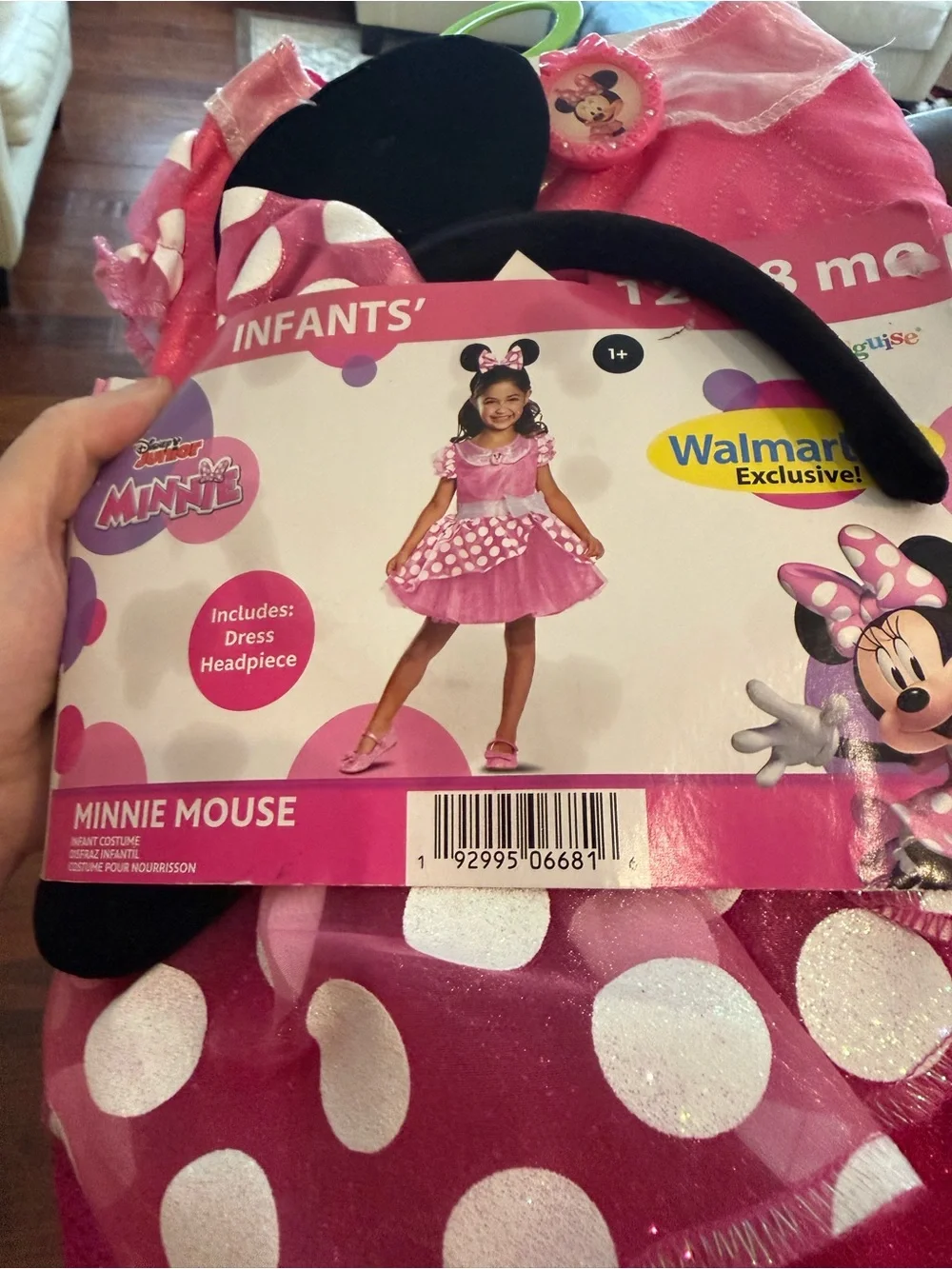 Minnie Mouse 12-18m set